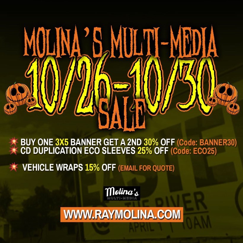 10/26-10/30 Sale