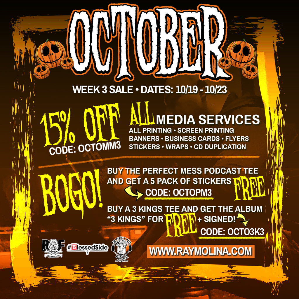 October's Week 3 Sale