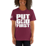 Put GOD First - Unisex t-shirt