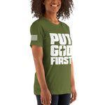 Put GOD First - Unisex t-shirt