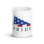PRIDE - White glossy mug