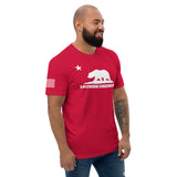 California Conservative - Red Short Sleeve T-shirt