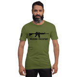 Vaccine Passport Military Green Unisex t-shirt